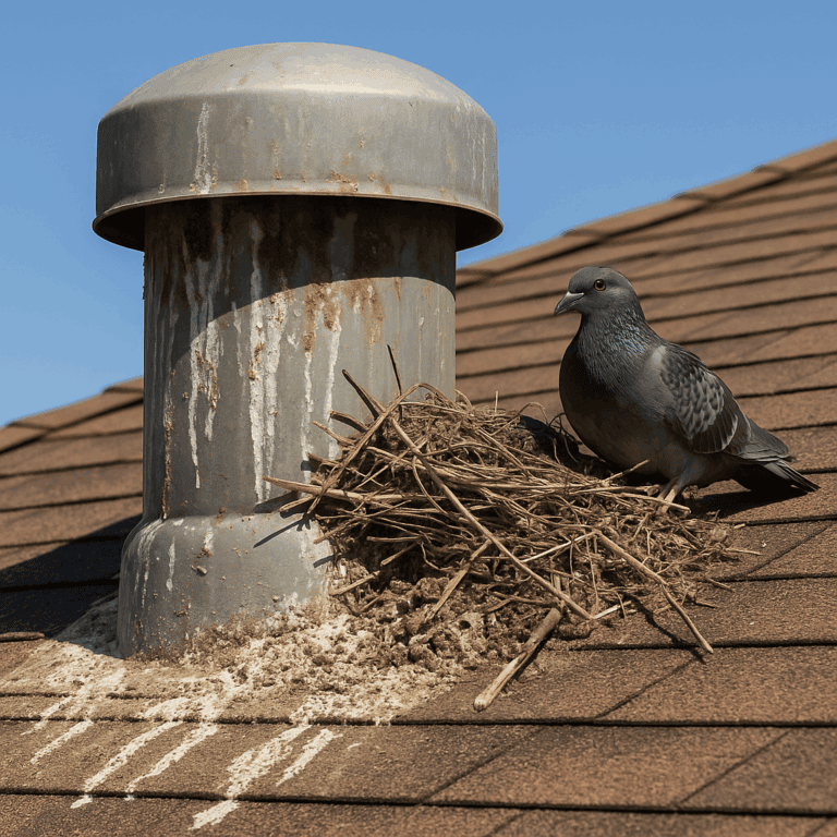 How Pigeons Nests Can Cause House Fires